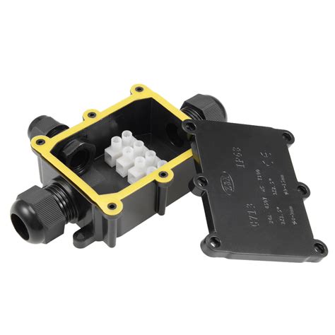 3 pole junction box|exterior cable junction box.